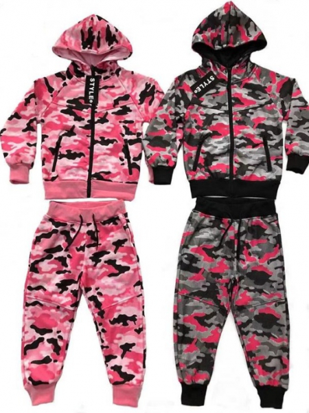 Camouflage Jogginganzug Girl